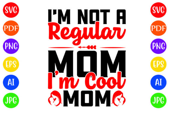 Cool Mom Graphics for Modern Crafts Branding