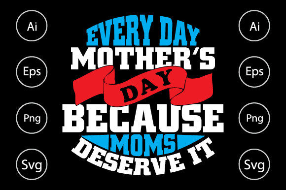 Mother's Day Cool Mom Saying: Graphics for Crafts
