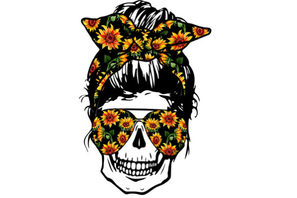 Skull Mom with Sunflower Review